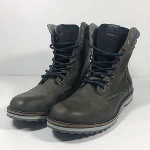 Aldo Gray Mens Military Combat Fashion Boots